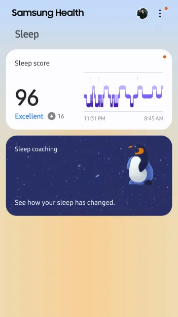 Samsung Health Screenshot 3