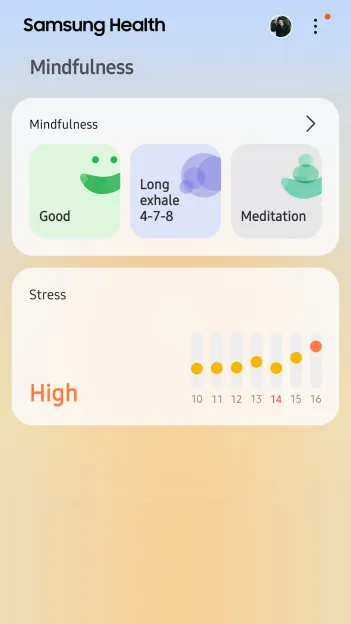 Samsung Health Screenshot 5