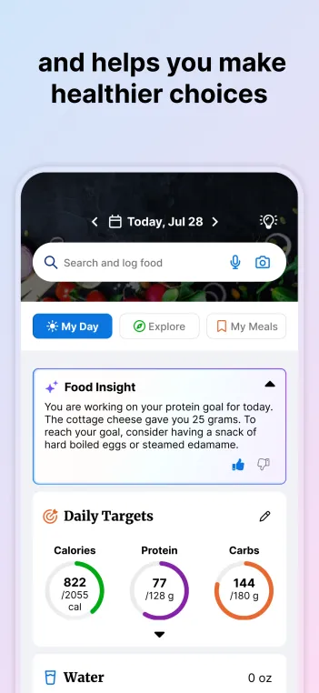 screenshot of welldoc app