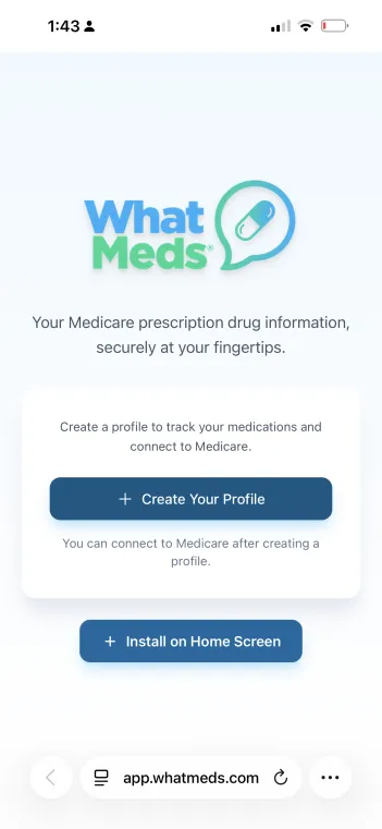 WhatMeds screenshot 1