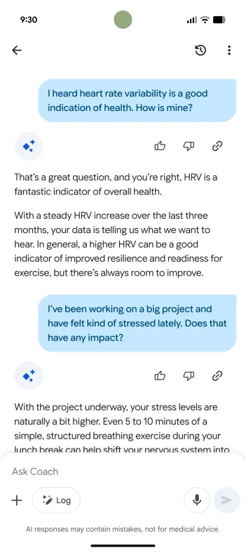 GoogleHealth screenshot 4