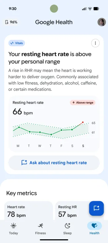GoogleHealth screenshot 5